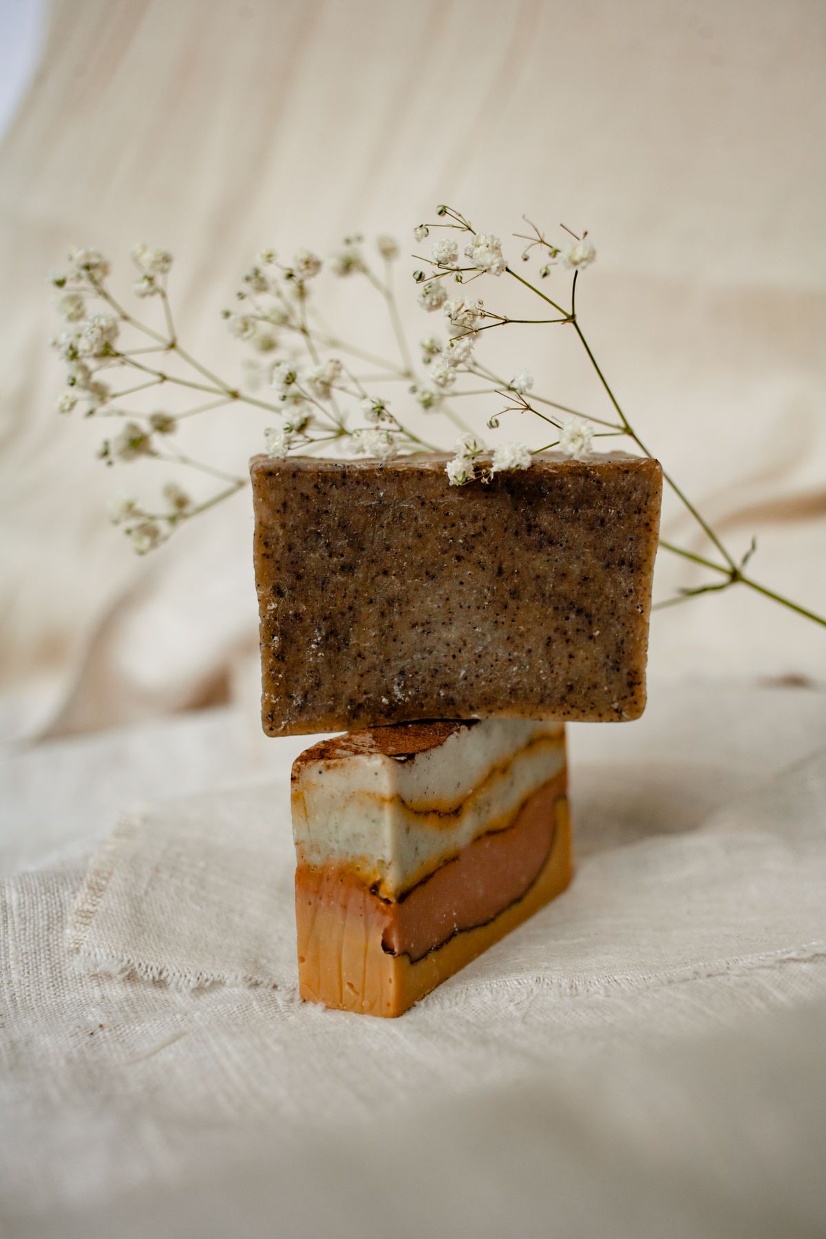 Handmade soap bars